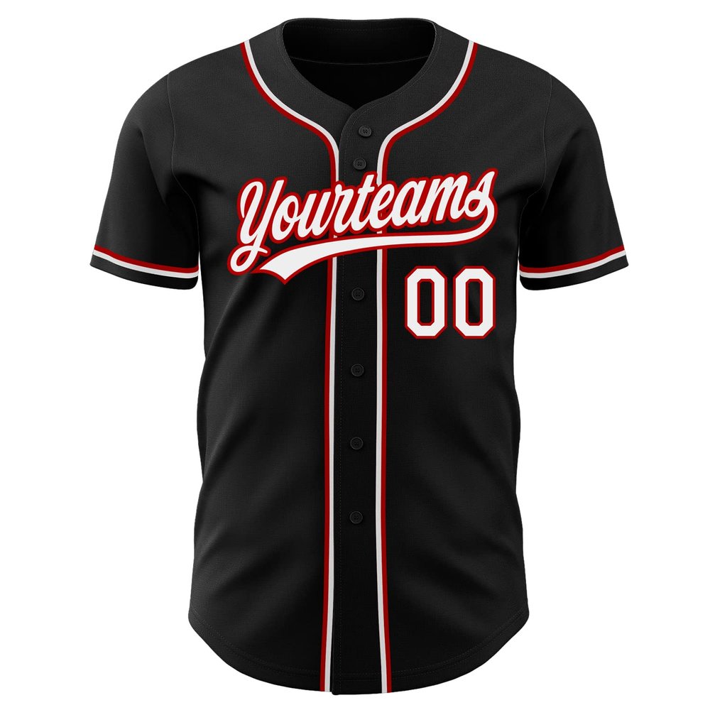Customize Kids Stripe Baseball Sports Uniform Button Down Custom Girls Black Red White Baseball Jerseys Shirts V-Neck Personalized Women Hip Hop T-Shirts Stitched Name Number Logo