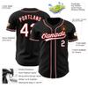 Customize Kids Stripe Baseball Sports Uniform Button Down Custom Girls Black Red White Baseball Jerseys Shirts V-Neck Personalized Women Hip Hop T-Shirts Stitched Name Number Logo view 2