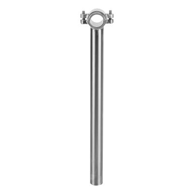 Balance Seat Post Made of Titanium with Adjustable Clamp for MTB/Mountain Bike, Road Bicycle, Triathlon Bike etc. Length 350mm Diameter 27.2mm