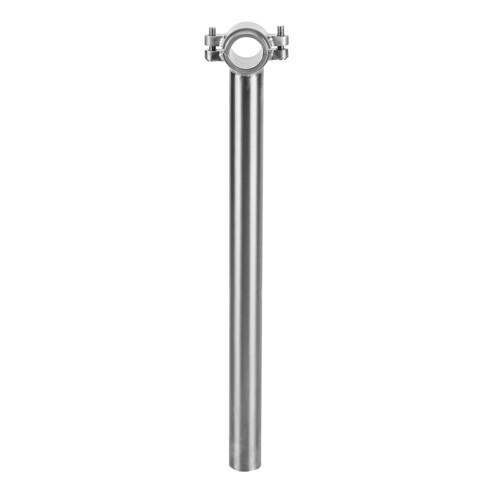 Balance Seat Post Made of Titanium with Adjustable Clamp for MTB/Mountain Bike, Road Bicycle, Triathlon Bike etc. Length 350mm Diameter 27.2mm