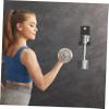 1set Dumbbell Rod Storage -mounted Fitness Organizer for Home Gym Barbell Holder for Standard Equipment Prevents Rolling Floor Scratches view 2