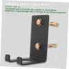 1set Dumbbell Rod Storage -mounted Fitness Organizer for Home Gym Barbell Holder for Standard Equipment Prevents Rolling Floor Scratches view 4