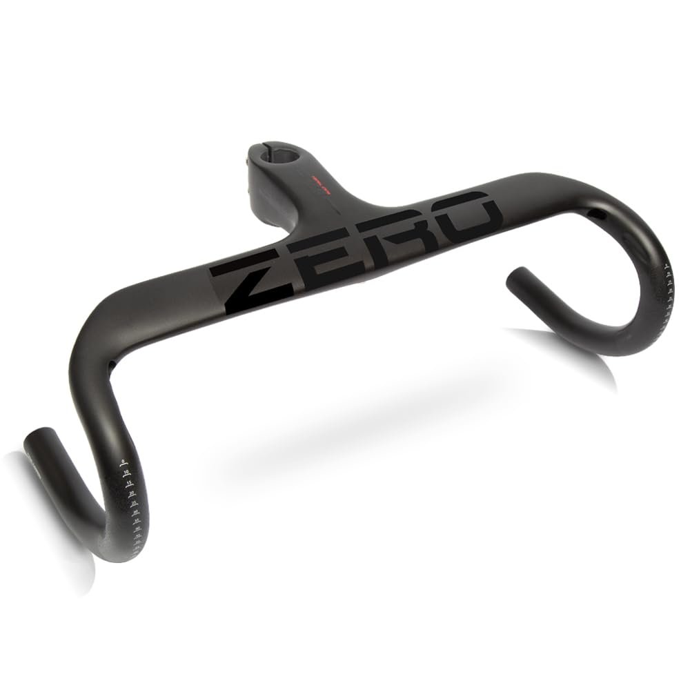 Carbon handlebars road bike RXL SL integrated handlebars road bike 1-1/8" city bike internal routing ergonomic design Integrated carbon drop bars gravel bike handlebars UD matte 420 * 120