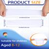 Newcotte 12 Pairs Arm Sleeves for Kids Compression Football Baseball Youth UV Protection Breathable Cooling Sleeve(Classic,4-8 Years) view 3