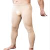 Hansber Mens Thin Stretchy Nylon Compression Base Layer Pants Leggings Thermal Bottoms Long Johns Warm Underwear Nude X-Large view 1