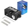 Go2trymo Aluminum Pool Cue Tip Shaper Tool, Billiard Pool Stick Tip Repair Tool Accessories Cleaner/Shaper/Tapper/Suffer/Trimmer/Aerator/Presser/Radius with 2 Extra Blades view 1