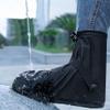 SooGree Rain Shoes Covers Waterproof Rain Boot Shoes Covers with Zipper Non-Slip PVC Rubber Sole Snow Shoes Cover Durable Outdoor Overshoes Gear for Women Men Cycling Planting Fishing Gardening Travel view 1