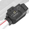 Solofish 800lm Adjustable Pistol Light Laser Combo Fits for Full Rail, Shockproof Red Laser Sight and Gun Light with Strobe Function, Rechargeable (Laser Output is <5mW, Class IIIA) view 1
