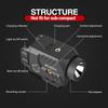 Solofish 800lm Adjustable Pistol Light Laser Combo Fits for Full Rail, Shockproof Red Laser Sight and Gun Light with Strobe Function, Rechargeable (Laser Output is <5mW, Class IIIA) view 3