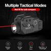 Solofish 800lm Adjustable Pistol Light Laser Combo Fits for Full Rail, Shockproof Red Laser Sight and Gun Light with Strobe Function, Rechargeable (Laser Output is <5mW, Class IIIA) view 4