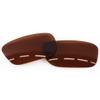 Forobb 1.6MM Polarized Replacement Lenses & Nosepieces for Spy Optic Discord Sunglasses - Dark Brown - Polycarbonate Polarized view 1