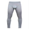 Hansber Mens Thin Stretchy Nylon Compression Base Layer Pants Leggings Thermal Bottoms Long Johns Warm Underwear Gray 3X-Large view 1