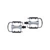 BBB Cycling City Bike Pedals Flat 9/16" with Reflectors Aluminium Body for All Bicycles BigFeet BPD-16 view 4