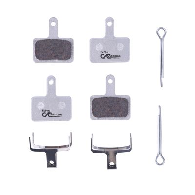 2 Pairs Resin Brake Pads for Shimano MT200 B01s M315 M355 M515 M525 C501 C601 M375 M395 M415 M416 M446 M465 Deore, Tektro e10 11 Brake Pads and More, Smooth Braking, Low Noise, Long Life