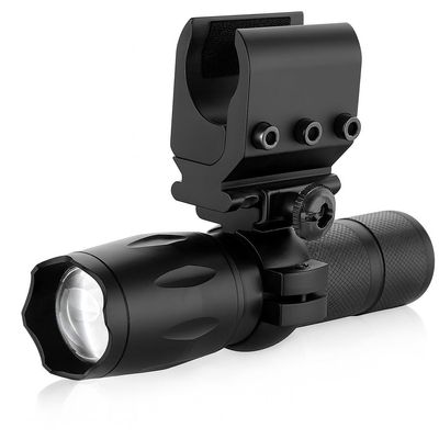 Trinity Tactical Flashlight with Mount for 20 Gauge Pumps Single Rail Adapter Hunting Accessories.