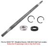 Roykaw Rear Axle Shaft with Bearing Seal Kit for 1994-up Electric TXT/Medalist, 2005-up 4/6 Passenger Shuttle, ST Express, ST Sport, Replaces OEM # 20377-G11, Driver Side, 23-7/8" Length view 4