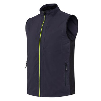 Beretta Men's Turkey Hunting Outdoor Range Lightweight Watertight Regular Fit Windshell EVO Vest, Ebony, XXL