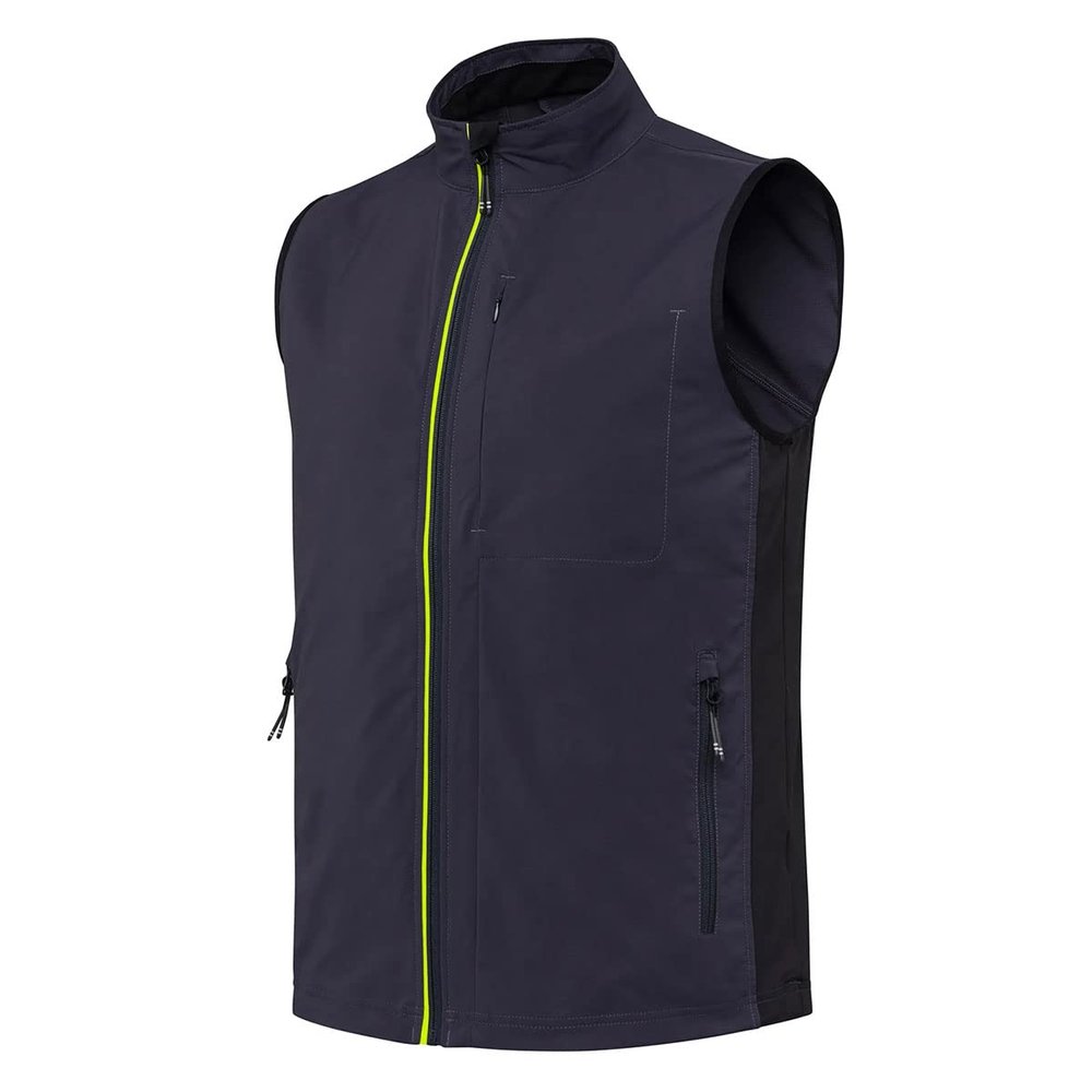 Beretta Men's Turkey Hunting Outdoor Range Lightweight Watertight Regular Fit Windshell EVO Vest, Ebony, XXL