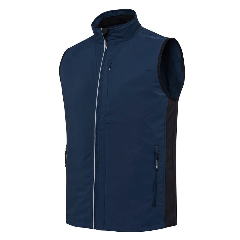 Beretta Men's Turkey Hunting Outdoor Range Lightweight Watertight Regular Fit Windshell EVO Vest, Blue Total Eclipse, L