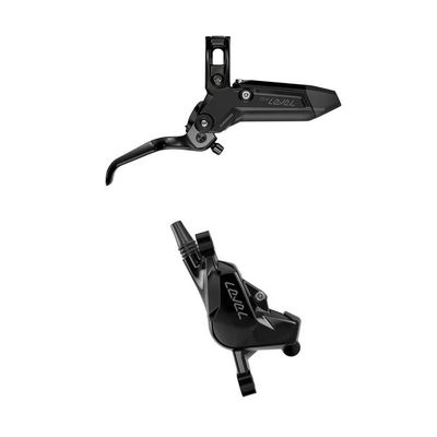 SRAM, Level Silver Stealth 2P, MTB Hydraulic Disc Brake, Front, Post mount, Black