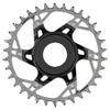 SRAM, XX Eagle T-Type DM E-MTB STEPS, Chainring, Teeth: 34, Speed: 12, BCD: Direct Mount, Aluminum/Steel, Black view 1