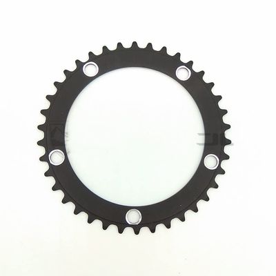 MYEEI Road Bike Chain Wheel 48/38T 130 BCD Folding Bicycle Chainring Double Disc Chainwheel CNC Aluminum Alloy 3/32" (Color : 38T)