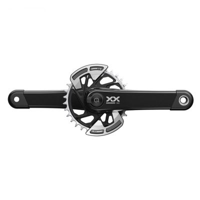 SRAM, XX T-Type Spindle Power Meter, Power Meter Crankset, Speed: 12, Spindle: 28.99mm, BCD: Direct Mount, 32, Dub, 175mm, Black, Boost