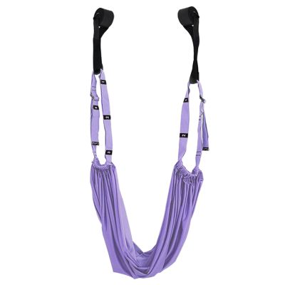 Alomejor aerial strap, polyester cotton material aerial yoga strap professional aerial dance equipment for aerialists home workouts fitness routines aerial yoga practice