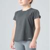 4 Pack: Youth Girls Athletic Shirts, Short Sleeve Dry Fit Apparel Tech Tshirts, Sports Activewear for Kids Teens (Set 2, Youth Small) view 3