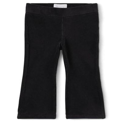 The Children's Place,and Toddler Flare Fashion Legging,Black,9-12 Months
