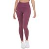 Calvin Klein Performance Women's Calvin Klein Logo High Waist Textured 7/8 Length Tight, Garnet, Medium view 1