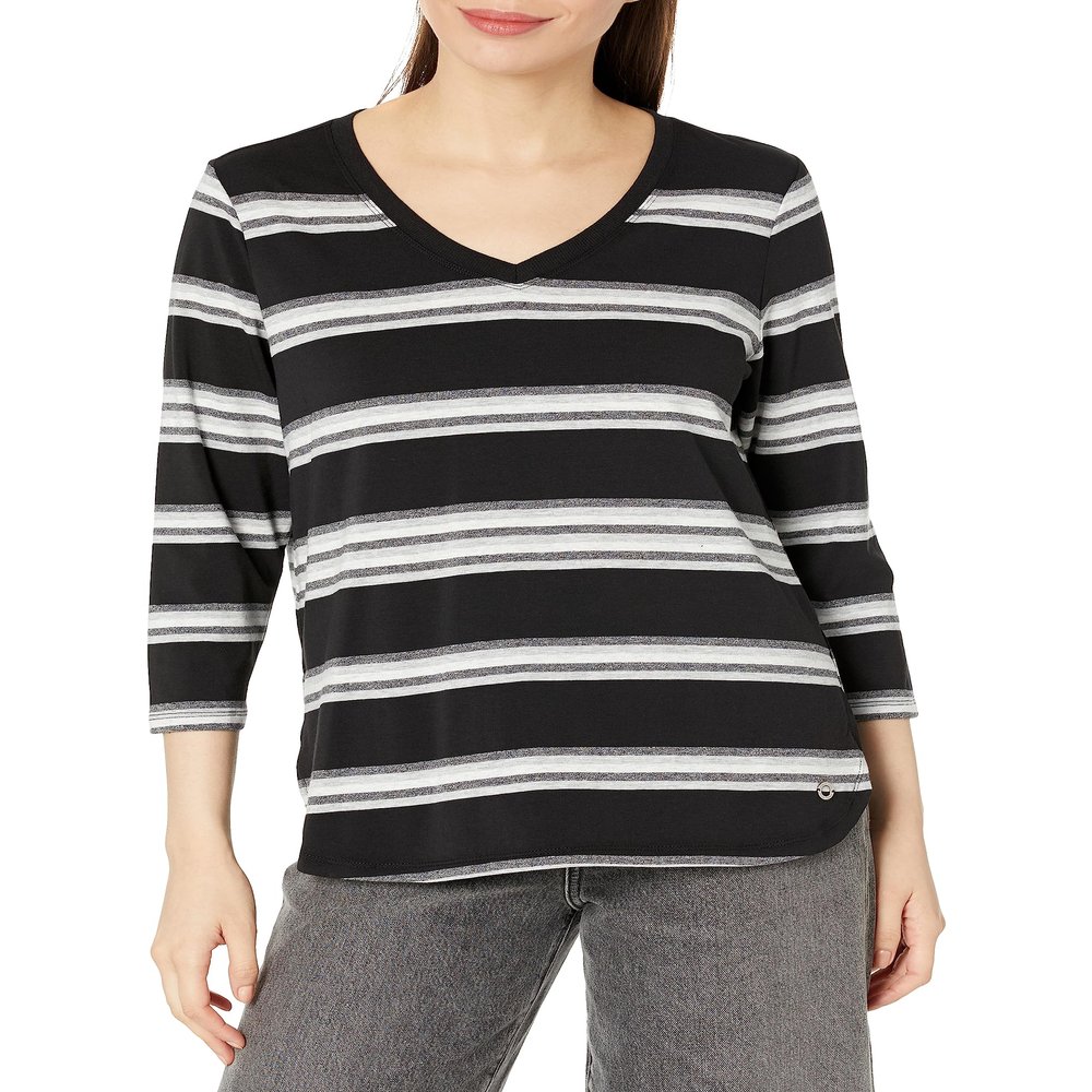 Calvin Klein Performance Women's Basic Calvin Klein Comfortable T-Shirt, Black