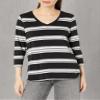 Calvin Klein Performance Women's Basic Calvin Klein Comfortable T-Shirt, Black view 3