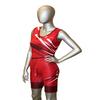 Matman USA The Breakdown Tournament Women's Wrestling Singlet (Red, X-Small) view 2