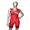 Matman USA The Breakdown Tournament Women's Wrestling Singlet (Red, X-Small) view 3