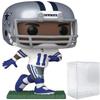 POP Football: Cowboys - Micah Parsons Funko Vinyl Figure (Bundled with Compatible Box Protector Case), Multicolor, 3.75 inches view 1