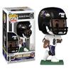 POP Football: Ravens - Lamar [Jackson] (Away Uniform) Funko Vinyl Figure (Bundled with Compatible Box Protector Case), Multicolor, 3.75 inches view 2