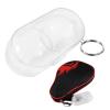 Kumprohu Pong Ball Holder,Table Tennis Ball Container Box Case | Table Tennis Ball Container Box Hard Case Pong Ball Storage Box with Keychain Table Tennis Accessories view 1