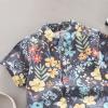 Baby Boy's Clothing Summer Kids Baby Boys Floral Print Button Down Shirt+Shorts Beach Outfits (Multicolor, 2-3 Years) view 3