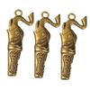 BIUDECO 3Pcs Elephant Copper Whistles Outdoor Keychain Pendants for Emergency Sports and Use Unique Elephant Design Whistle