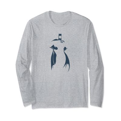 Batman Minimalist Bat Long Sleeve T-Shirt