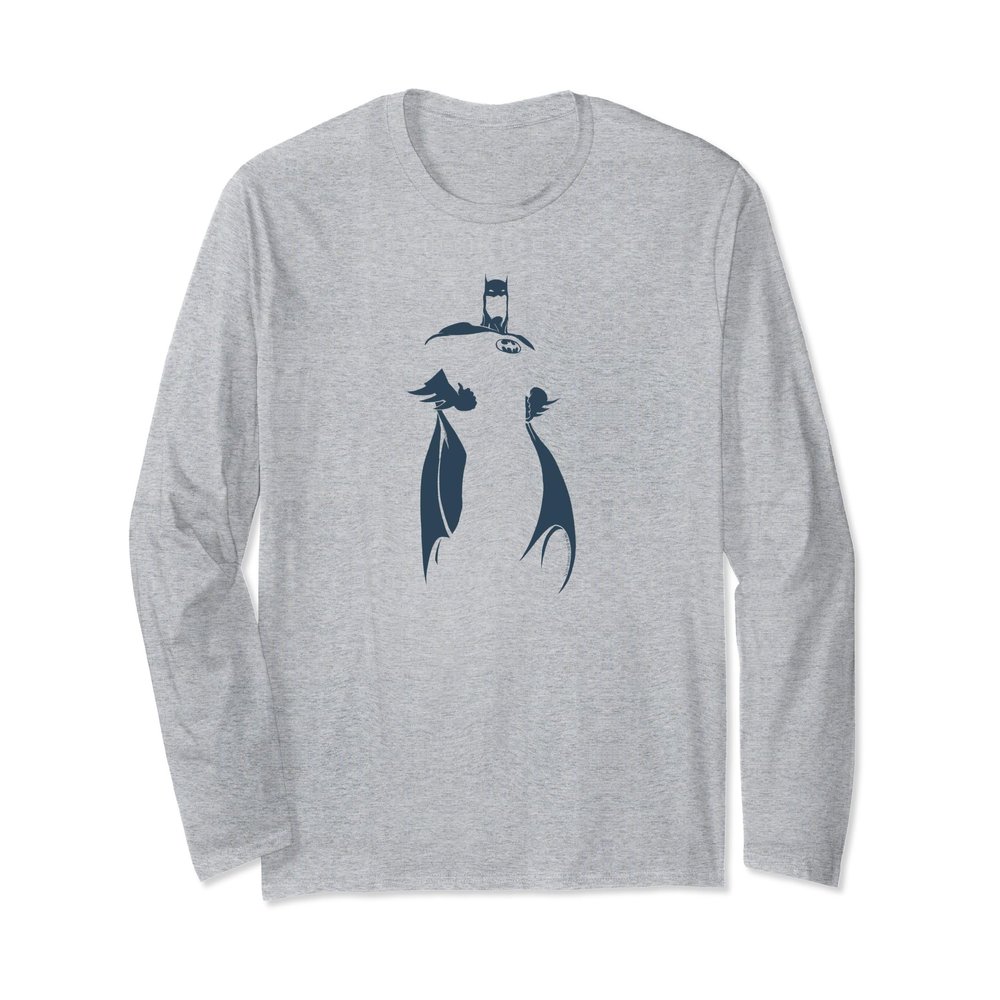 Batman Minimalist Bat Long Sleeve T-Shirt