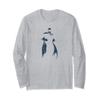 Batman Minimalist Bat Long Sleeve T-Shirt view 1