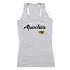 Tyler Junior College Apaches Women's Script Tank Top Tee T-Shirt - Heather Grey, XX-Large view 1