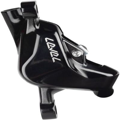 SRAM Level Ultimate Stealth 2-Piston Hydraulic Disc Brake Caliper - Post Mount, Lightweight Aluminum, Black, Compatible with DB-LVL-ULT2-C1, Front/Rear for XC & Trail MTB Cycling