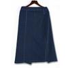 NaRHbrg Denim Skirts for Women's Casual Distressed Ripped A-Line Denim Short Skirt Zipper Front Denim Mini Skirt with Pocket view 4