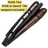 kun master Tai Chi Sword Bag Martial Art Case 43.31in 1.1 meter Single Shoulder Backpack Hold 2 sword Waterproof Weapons Case with Shoulder Strap view 3