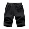 RTRDE Men Shorts, Casual Shorts for Casual Summer Shorts Mens Casual Men's Outdoor Fashion Sports Casual Basketball Shorts Running Training Golf Casual Chino Flat Front Khaki 38 (4XL, Black-1) view 2