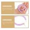 1Pair Loop Earrings for Women Sparkly Big Circle Ear Jewelry Hand-crafted Fashionable Statement Earrings for Special Occasions and Daily Wear view 3