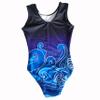 JoyCan Women's Rhythmic Gymnastics suit tights competition suit Gymnastics suit Blue costume view 4
